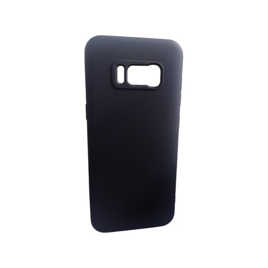Capa de Silicone para Samsung Galaxy S8 Preto Capa de Silicone para Samsung Galaxy S8 Preto